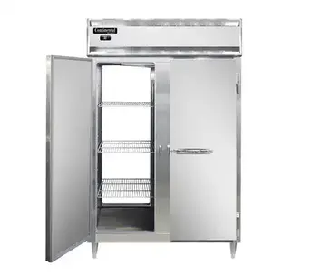 Continental Refrigerator DL2RW-SS-PT Refrigerated/Heated Pass-Thru, Dual Temp