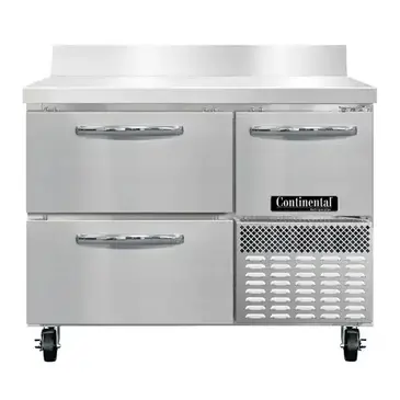 Continental Refrigerator RA43NBS-D Refrigerated Counter, Work Top