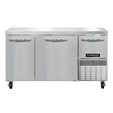 Continental Refrigerator RA60N Refrigerated Counter, Work Top