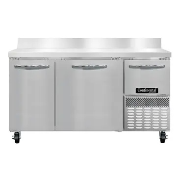 Continental Refrigerator RA60NBS Refrigerated Counter, Work Top