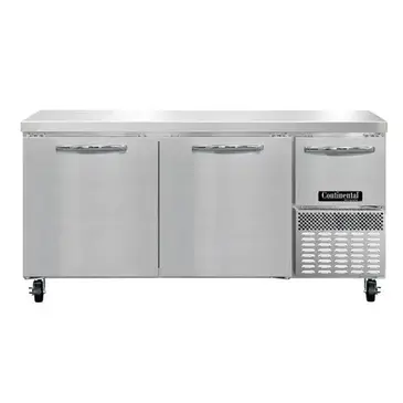 Continental Refrigerator RA68N Refrigerated Counter, Work Top