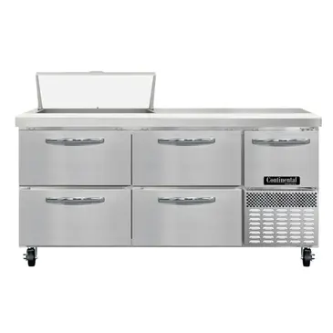 Continental Refrigerator RA68N8-D Refrigerated Counter, Sandwich / Salad Unit