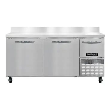 Continental Refrigerator RA68SNBS Refrigerated Counter, Work Top