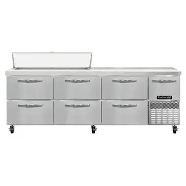 Continental Refrigerator RA93N12-D Refrigerated Counter, Sandwich / Salad Unit