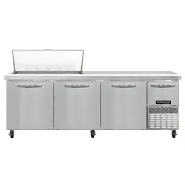 Continental Refrigerator RA93N18M Refrigerated Counter, Mega Top Sandwich / Salad Un