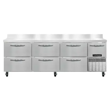 Continental Refrigerator RA93NBS-D Refrigerated Counter, Work Top