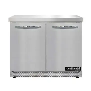 Continental Refrigerator SW36N-FB Refrigerated Counter, Work Top