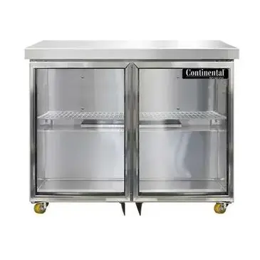 Continental Refrigerator SW36NGD-U Refrigerator, Undercounter, Reach-In