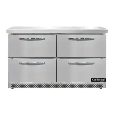 Continental Refrigerator SW48N-FB-D Refrigerated Counter, Work Top