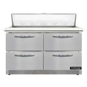 Continental Refrigerator SW48N12C-FB-D Refrigerated Counter, Sandwich / Salad Unit