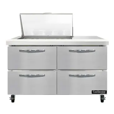 Continental Refrigerator SW48N12M-D Refrigerated Counter, Mega Top Sandwich / Salad Un