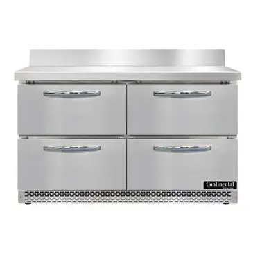 Continental Refrigerator SW48NBS-FB-D Refrigerated Counter, Work Top