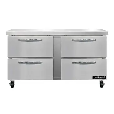 Continental Refrigerator SW60N-D Refrigerated Counter, Work Top