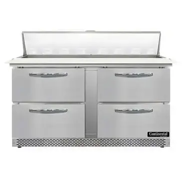 Continental Refrigerator SW60N16C-FB-D Refrigerated Counter, Sandwich / Salad Unit