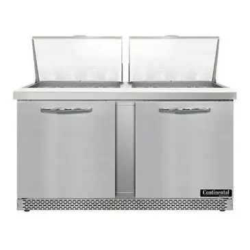 Continental Refrigerator SW60N24M-FB Refrigerated Counter, Mega Top Sandwich / Salad Un