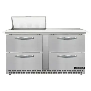 Continental Refrigerator SW60N8C-FB-D Refrigerated Counter, Sandwich / Salad Unit