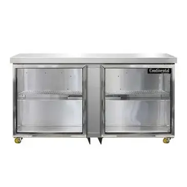 Continental Refrigerator SW60NGD-U Refrigerator, Undercounter, Reach-In