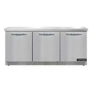 Continental Refrigerator SW72N-FB Refrigerated Counter, Work Top