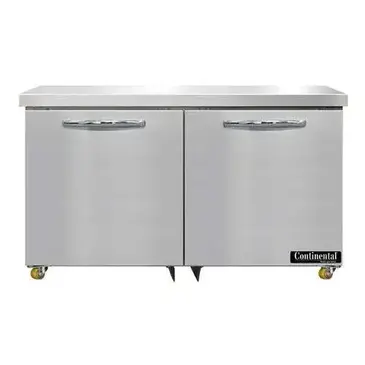 Continental Refrigerator SWF48N-U Freezer, Undercounter, Reach-In