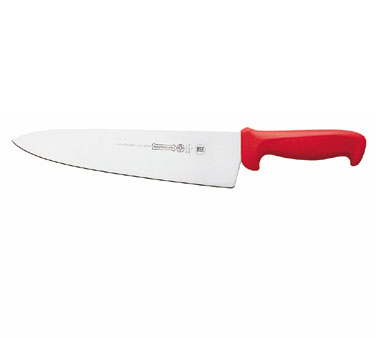 MUNDIAL INC MUNDIAL INC Cook's Knife, 10", Red Handle, Wide Blade, MUNDIAL INC SCR5610-10