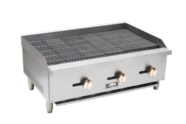 Copper Beech CBRB-36 Charbroiler, Gas, Countertop