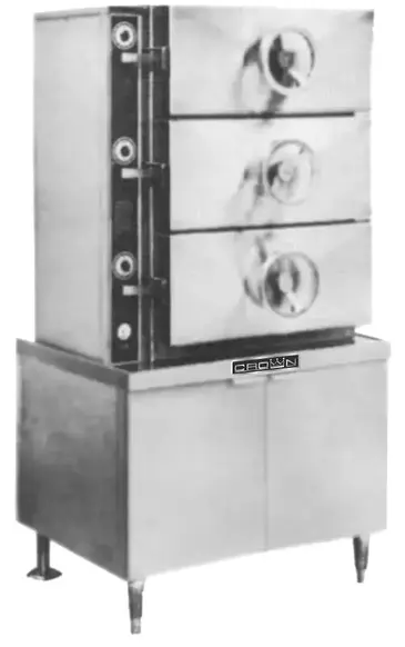 Crown DC-3 Steamer, Pressure, Direct Steam