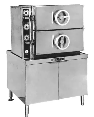 Crown DDA-2 Steamer, Dual-Pressure, Direct Steam