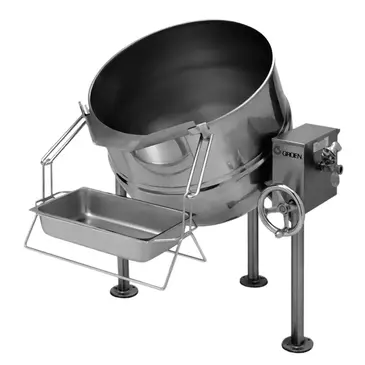 Crown DL-40 Kettle, Direct Steam, Stationary