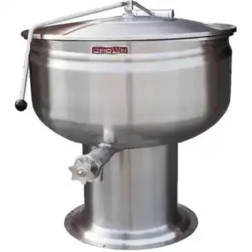 Crown DP-20F Kettle, Direct Steam, Stationary