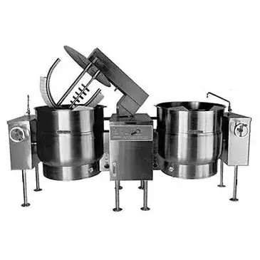 Crown ELTM-60-2 Kettle Mixer, Twin Unit, Electric