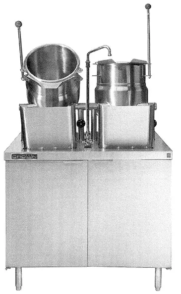 Crown EMT-6-6 Kettle Cabinet Assembly, Electric