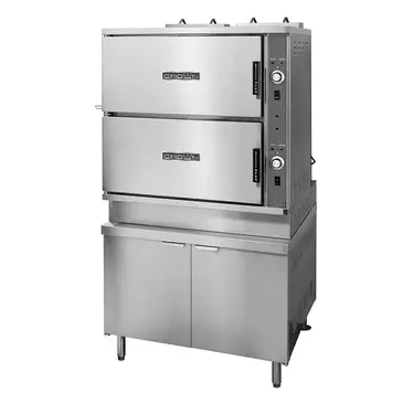 Crown GCX-16 Steamer, Convection, Gas, Floor Model