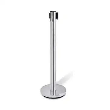 CSL 5800SS-BLK Crowd Control Stanchion, Retractable