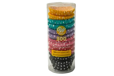 Cupcake Liners, Polka Dots, 300/Count, Wilton 415-2286