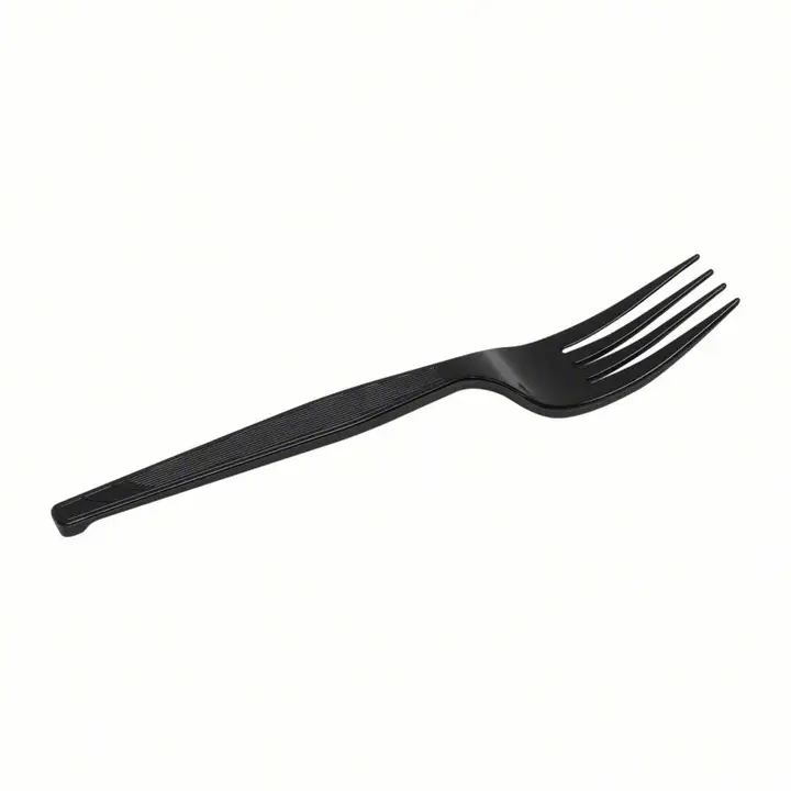ARVESTA (DISPOSABLES) ARVESTA (DISPOSABLES) Cutlery, Fork, Black, Medium Weight, Ptw Pp, 100/Pack, 10/100/1000