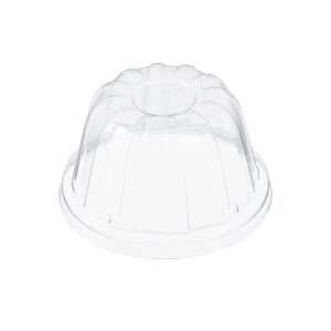 DART SOLO CONTAINER Foam Cup Lid, 6-14 oz, Clear, Plastic, (1000/Case) Dart 12HDLC