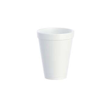 DART SOLO CONTAINER Foam Cup, 12 oz, White, Foam, (1,000/Case) Dart 12J12