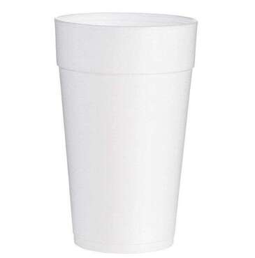 DART SOLO CONTAINER Foam Cup, 44 oz, White, Foam, (300/Case) Dart 44AJ32