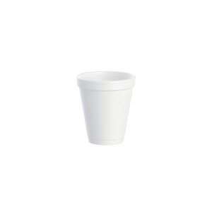 DART SOLO CONTAINER Foam Cup, 6 oz, White, Styrofoam, (1,000/Case), Dart 6J6