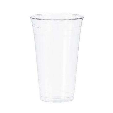 DART SOLO CONTAINER Drink Cup, 24 Oz., Clear, Plastic, (600/Case), Solo TD24