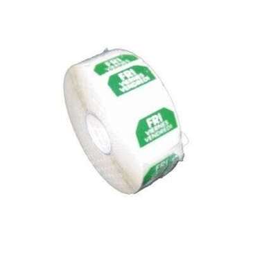 DAYMARK SAFETY SYSTEMS Labels, 1", Octagon, "Friday", Trilingual, (1000/Roll) Daymark Safety Systems 1100605