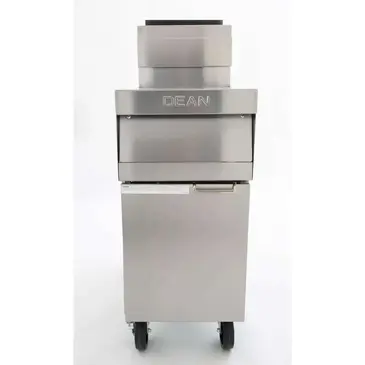 Dean Industries 1PRG50T Fryer, Gas, Floor Model, Full Pot