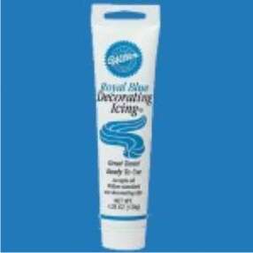 WILTON ENTERPRISES INC Decorating Icing, 4.25 Oz., Royal Blue, Wilton 704-4768