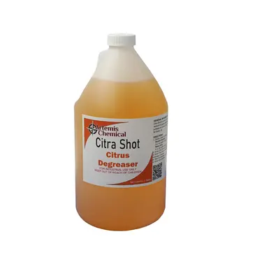 Degreaser, 1 Gallon, Citrus, Concentrated, Citra Shot, Artemis Chemicals CITRASHOT-4/1