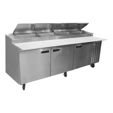 Delfield 18648PTLP Refrigerated Counter, Pizza Prep Table