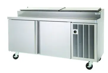 Delfield 18672PTBMP Refrigerated Counter, Pizza Prep Table