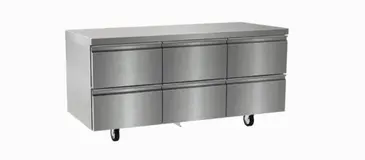 Delfield D4472NP Refrigerated Counter, Work Top