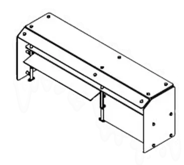 Delfield DCFSFS2 Sneeze Guard, Stationary