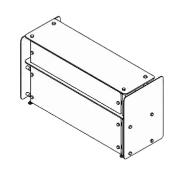 Delfield DCFSG2 Sneeze Guard, Stationary