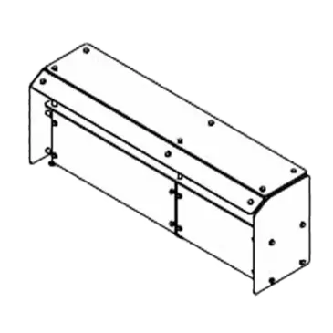 Delfield DCFSGH Sneeze Guard, Stationary